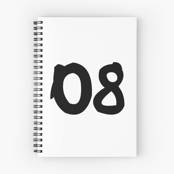 Item preview, 08, eight, black, ninja designed and sold by Numbers-Art.