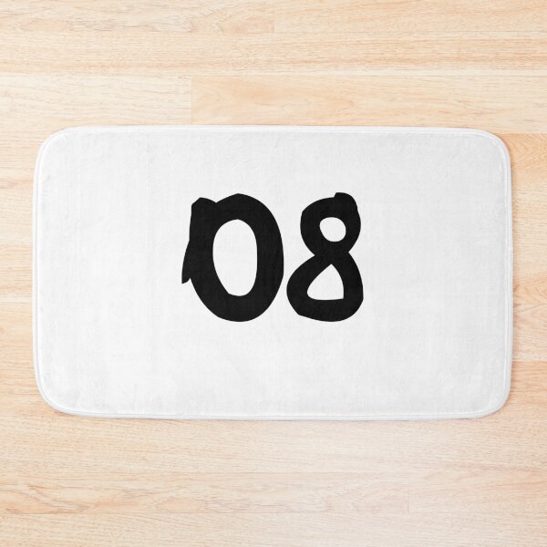 Item preview, 08, eight, black, ninja designed and sold by Numbers-Art.