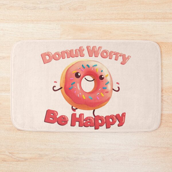 Item preview, Donut Worry, Be Happy v1 designed and sold by Kalaidax.
