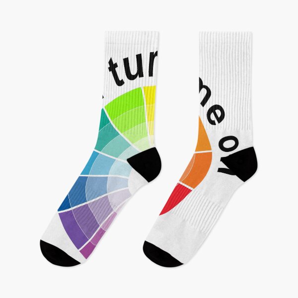 Item preview, The inscription: "Color turns me on"- color wheel/1 designed and sold by My-fake-places.