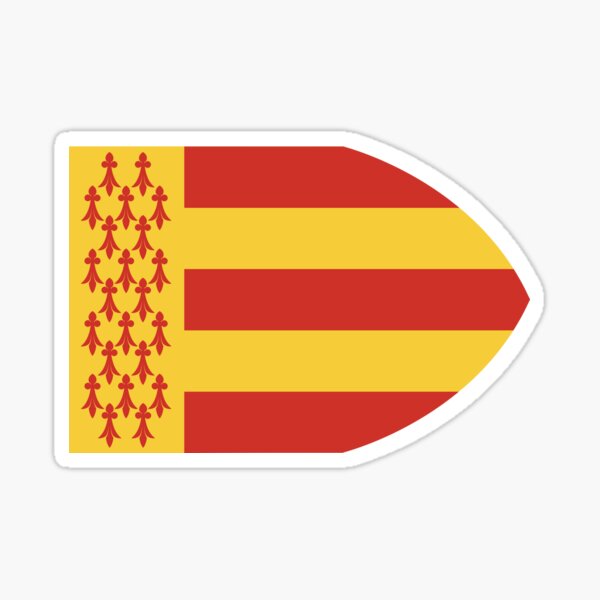 Aperçu de l'œuvre Bretagne, drapeau Bigouden BZH créée et vendue par ladstudio.