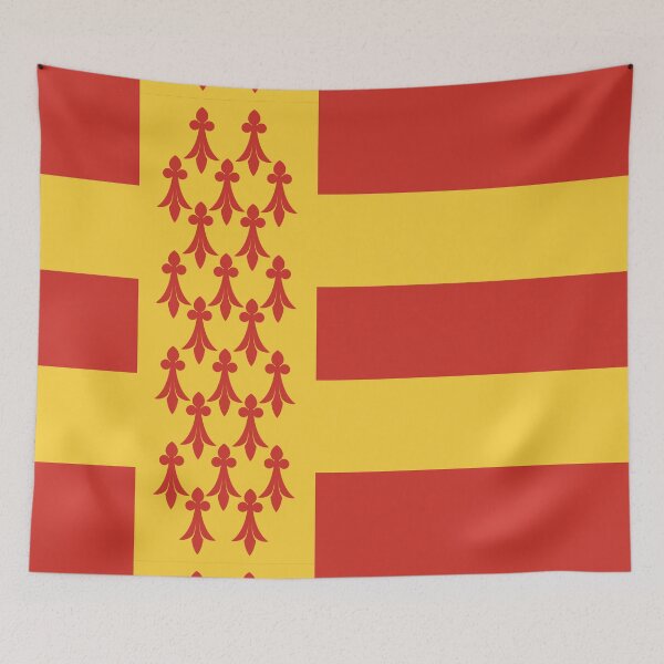 Item preview, Brittany, Bigouden BZH flag designed and sold by ladstudio.