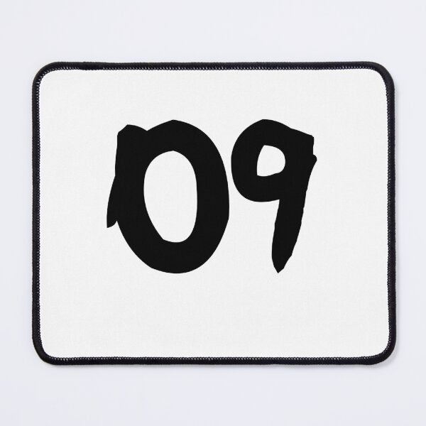 Item preview, 09, nine, black, ninja designed and sold by Numbers-Art.