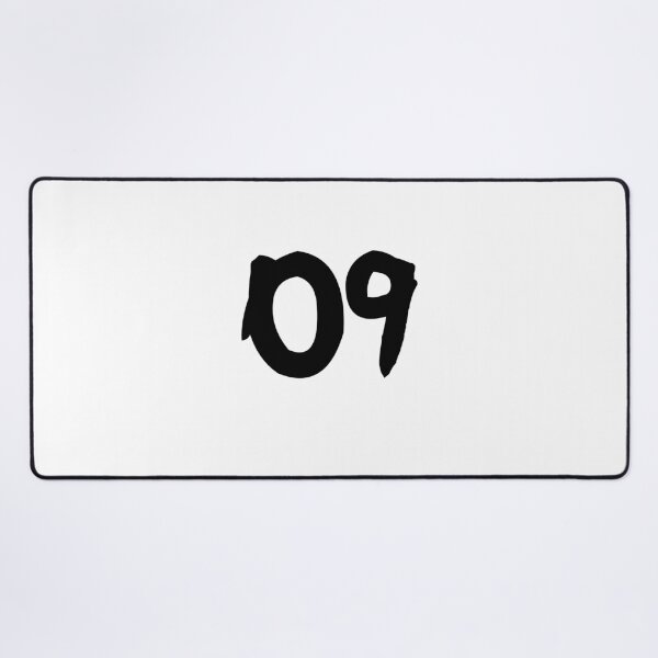 Item preview, 09, nine, black, ninja designed and sold by Numbers-Art.