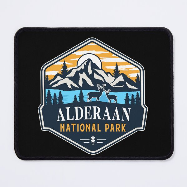Item preview, Alderaan National Park designed and sold by graphic-map.