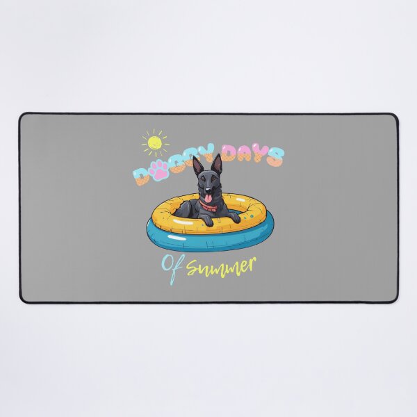 Item preview, Doggy Days of summer aesthetic summer vacation dutch shepherd dog in a swimming ring designed and sold by GoodyPaws.