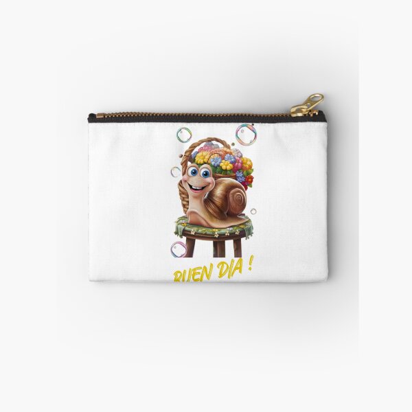 Item preview, Snail says, "Buen Dia!" designed and sold by AldeaPod.