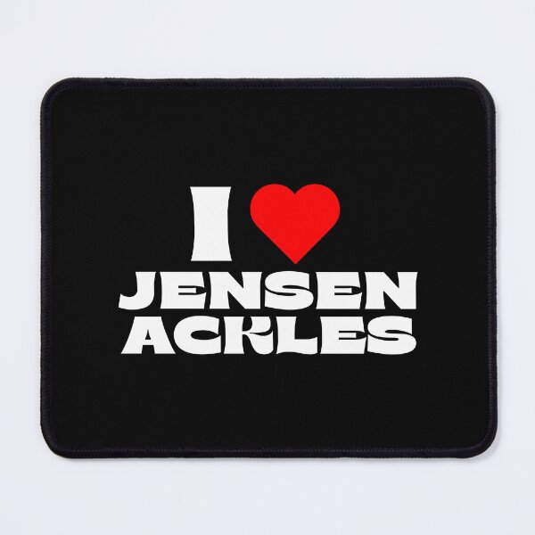 Item preview, I Love Jensen Ackles  - White Fonts designed and sold by Itsheartshop.