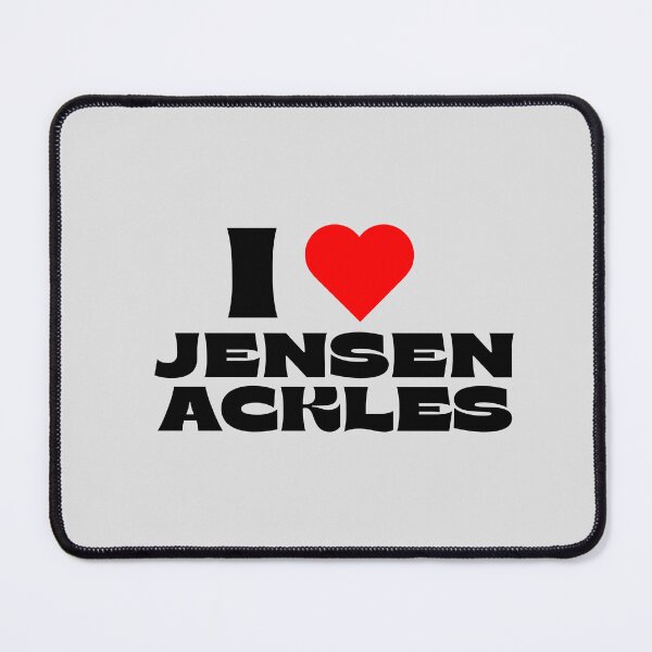 Item preview, I Love Jensen Ackles - Black Fonts designed and sold by Itsheartshop.