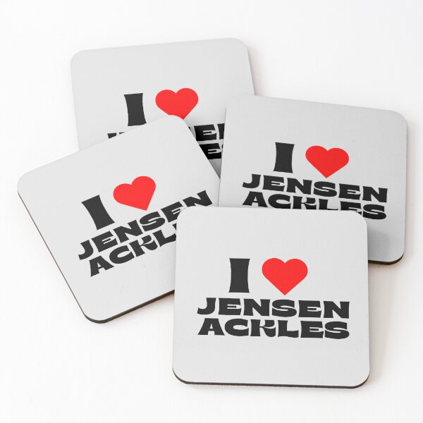 Item preview, I Love Jensen Ackles - Black Fonts designed and sold by Itsheartshop.