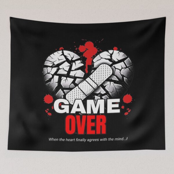 Item preview, when the heart finally agrees with the mind game over designed and sold by ZekoStick.