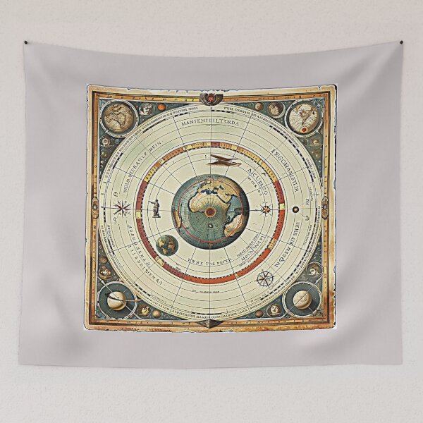 Item preview, Vintage Celestial Map – Intricate Astronomical Chart T-Shirt designed and sold by Mrrjgraphic.