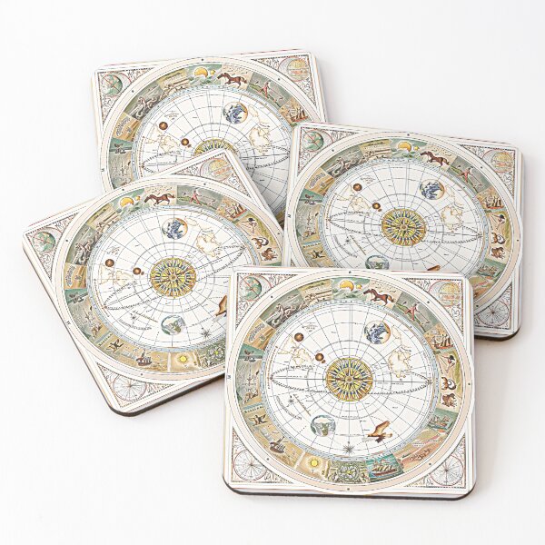 Item preview, Vintage Celestial Map – Intricate Astronomical Chart T-Shirt designed and sold by Mrrjgraphic.