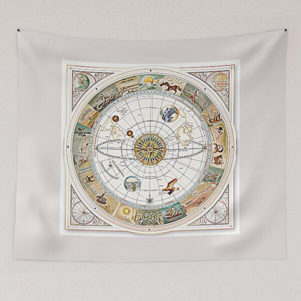 Item preview, Vintage Celestial Map – Intricate Astronomical Chart T-Shirt designed and sold by Mrrjgraphic.