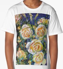 LET LIFE BE LOVABLE LIKE YELLOW ROSES Long T-Shirt