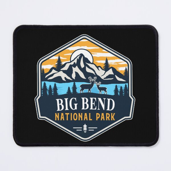 Item preview, Big Bend National Park designed and sold by graphic-map.