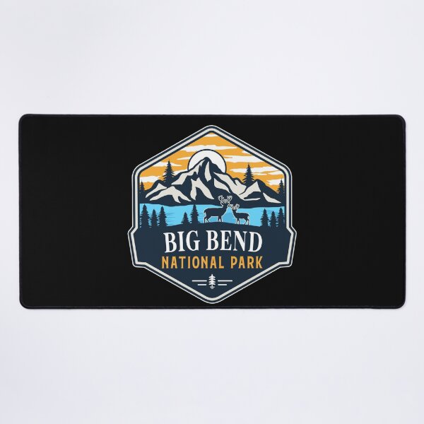 Item preview, Big Bend National Park designed and sold by graphic-map.
