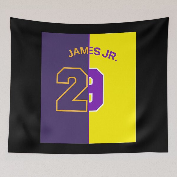 Item preview, James Jr. Jersey Art Collection designed and sold by TShirtImpress.