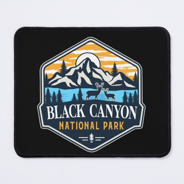 Item preview, Black Canyon National Park designed and sold by graphic-map.