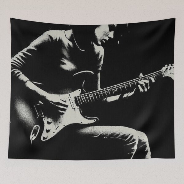 Item preview, Blues guitarist  designed and sold by BubbleTextBox.