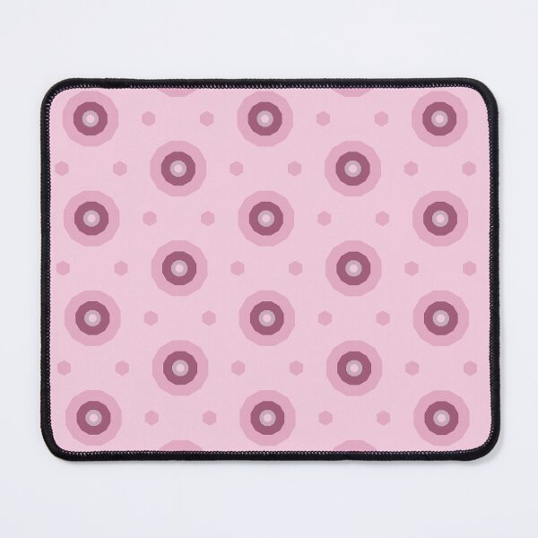 Item preview, Geometric Dusky Rose Colorful Bullseyes And Hexagons designed and sold by Triplicate Limited.