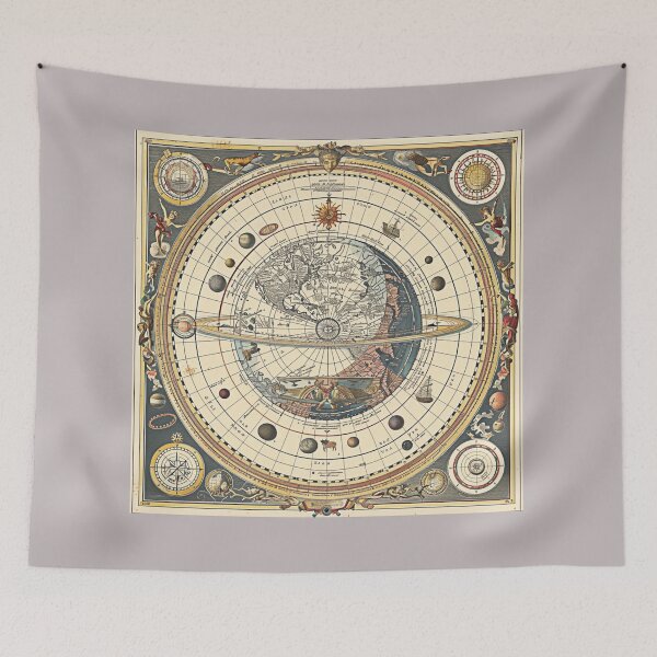 Item preview, Vintage Celestial Map – Intricate Astronomical Chart T-Shirt designed and sold by Mrrjgraphic.