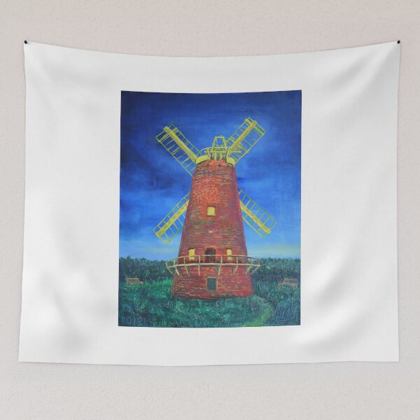 Item preview, Oil Painting - Thaxted Windmill, Essex designed and sold by Igor Pozdnyakov.