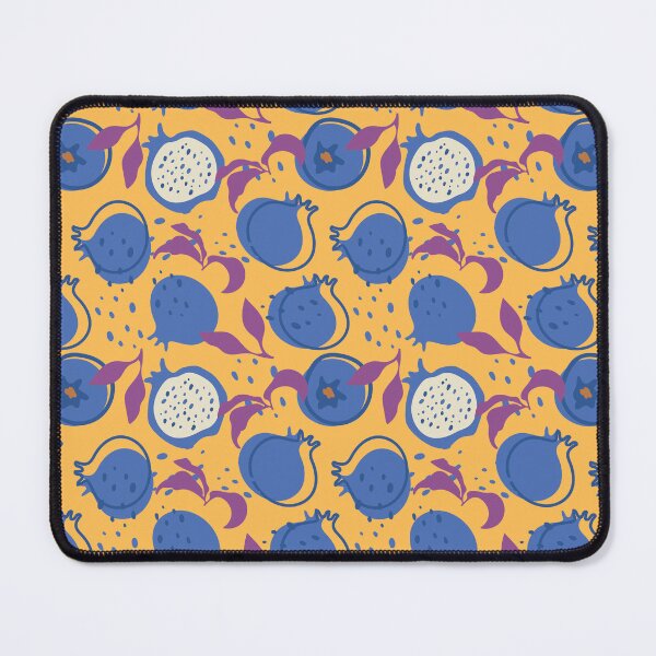 Item preview, Juicy fruit delicious blue pomegranate pattern designed and sold by Deepness2023.