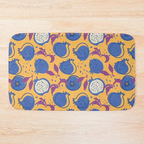 Item preview, Juicy fruit delicious blue pomegranate pattern designed and sold by Deepness2023.