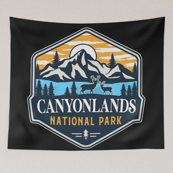 Item preview, Canyonlands National Park designed and sold by graphic-map.
