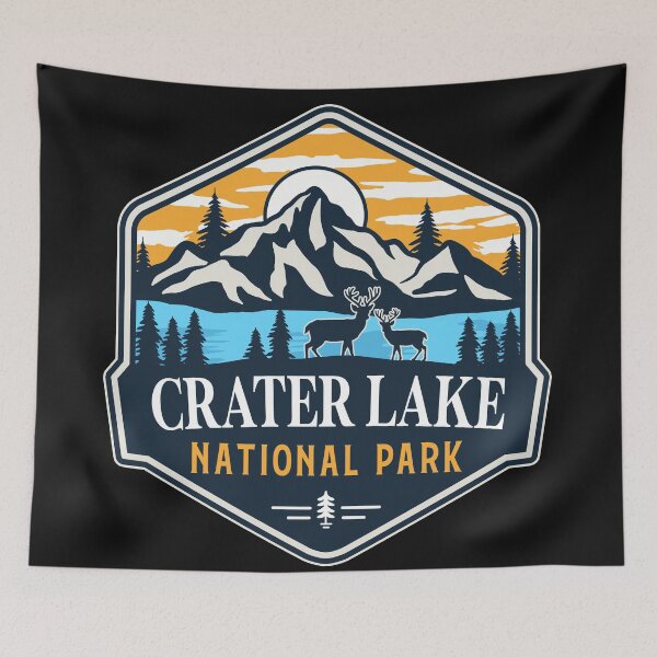 Item preview, Crater Lake National Park designed and sold by graphic-map.