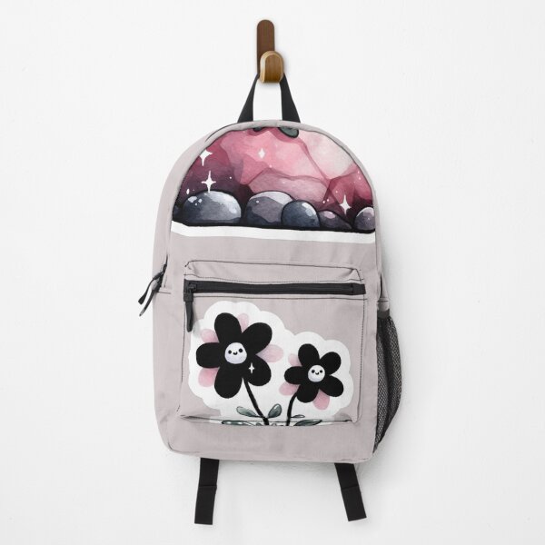 Item preview, Black Flower Growing from Pink Rock designed and sold by Nanthanon.