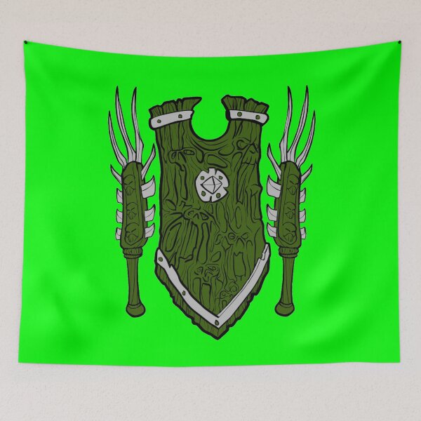 Item preview, Screaming Oak Shield (Armaments, Lime) designed and sold by MurpheusTech.