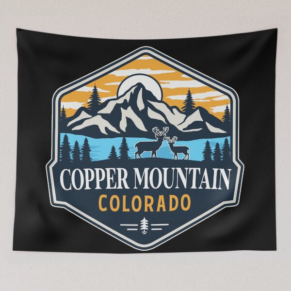 Item preview, Copper Mountain Colorado designed and sold by graphic-map.