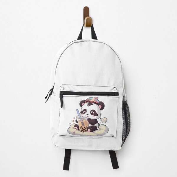 Item preview, Funny panda with bubble tea designed and sold by MyNiceDesigns.