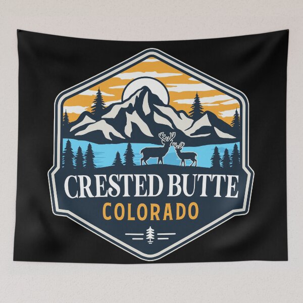 Item preview, Crested Butte Colorado designed and sold by graphic-map.