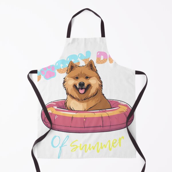 Item preview, Copy of Doggy Days of summer aesthetic summer vacation eurasier dog in a swimming ring designed and sold by GoodyPaws.