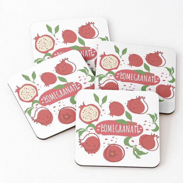 Item preview, Juicy fruit delicious pomegranate pattern designed and sold by Deepness2023.