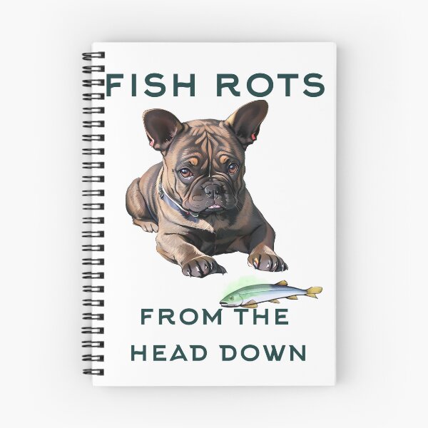 Item preview, The fish stinks from the head designed and sold by MrBooch.