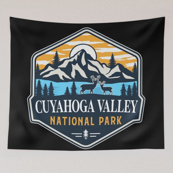 Item preview, Cuyahoga Valley National Park designed and sold by graphic-map.