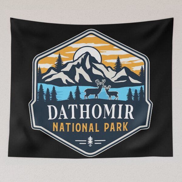 Item preview, Dathomir National Park designed and sold by graphic-map.