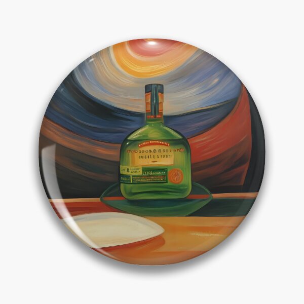 Item preview, Alcohol bottle, digital art,  designed and sold by Nomad-Maynard.