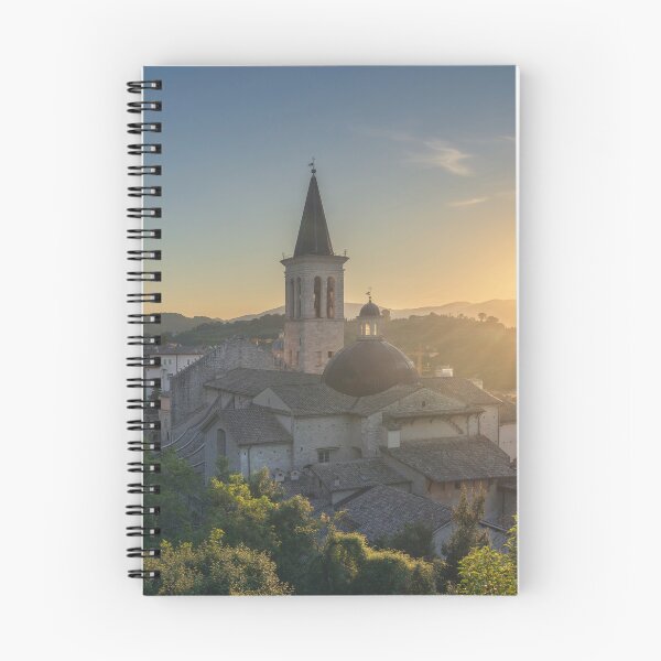 Item preview, Saint Mary cathedral in Spoleto at sunset. Umbria region, Italy designed and sold by Stefano Orazzini.