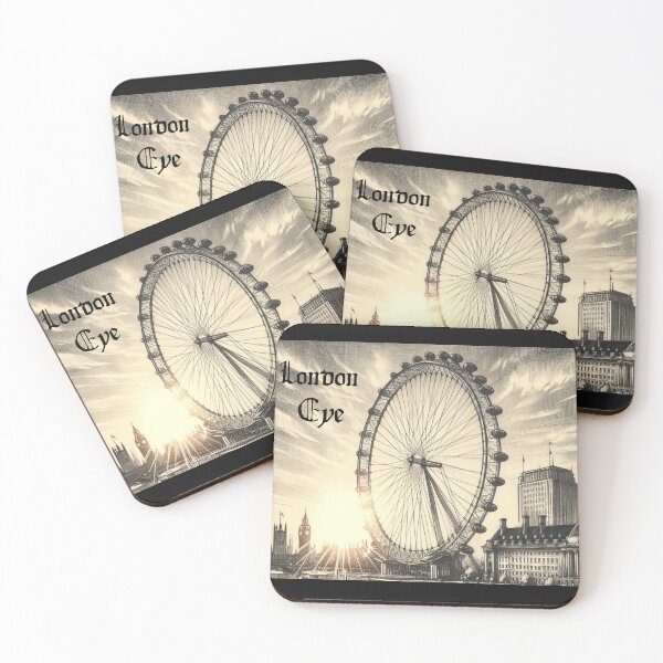 Item preview, London eye designed and sold by RetroNibylander.