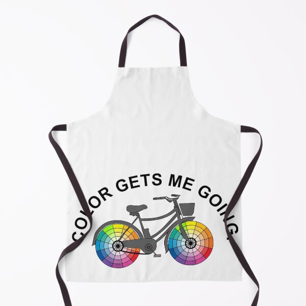 Item preview, Inscription: Color gets me going- bicycle and color wheels/1 designed and sold by My-fake-places.