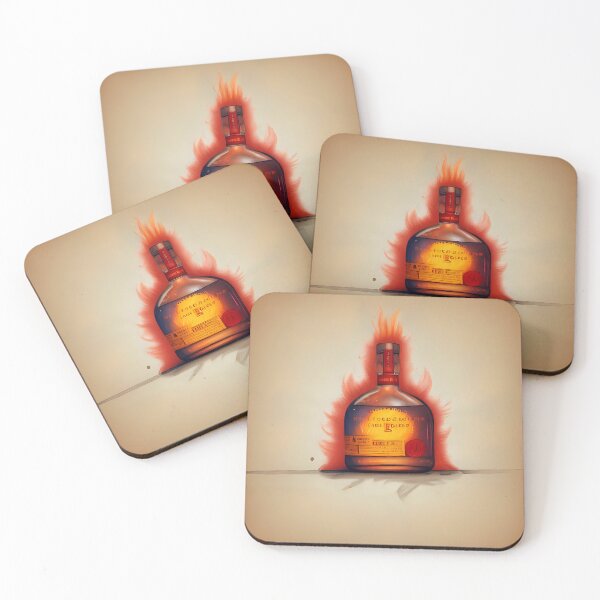 Item preview, Botella de alcohol, arte digital, designed and sold by Nomad-Maynard.
