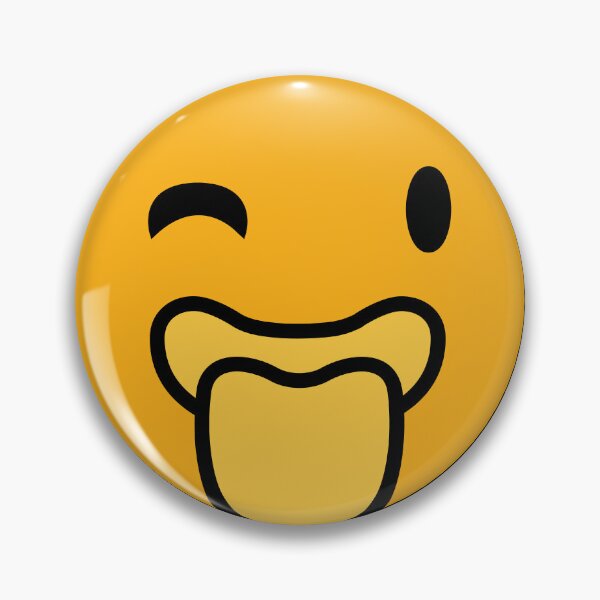 Item preview, emoji amarillo sacando la lengua guiñando un ojo designed and sold by WwsNttb.