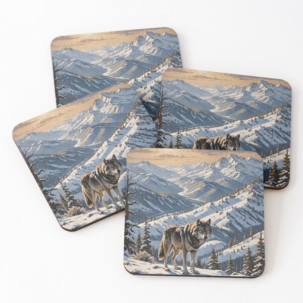 Item preview, Snowy Mountain designed and sold by ArtHistoryPrint.