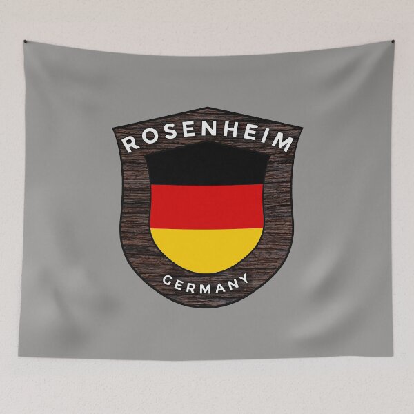 Item preview, Rosenheim Germany Emblem Flag designed and sold by World Designs.
