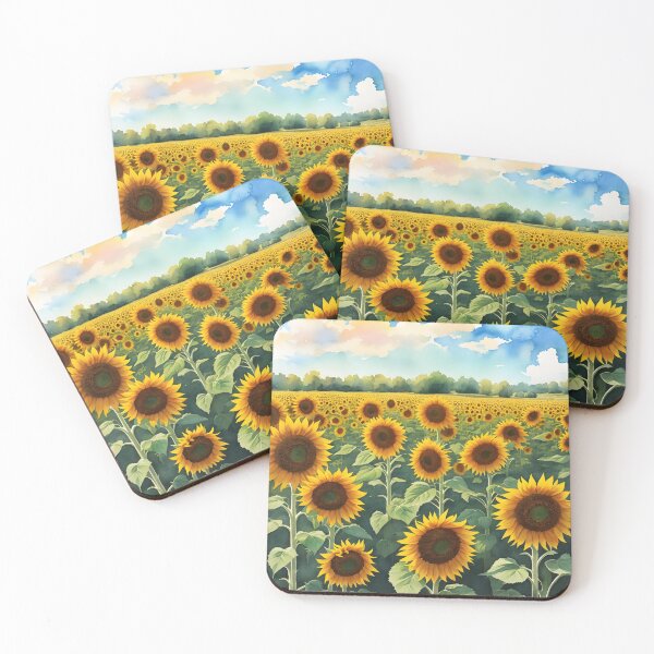 Item preview, Field of sunflowers designed and sold by Rocklights.